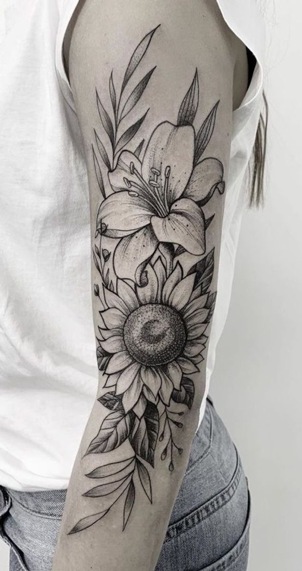 Fashion Tattoo flores