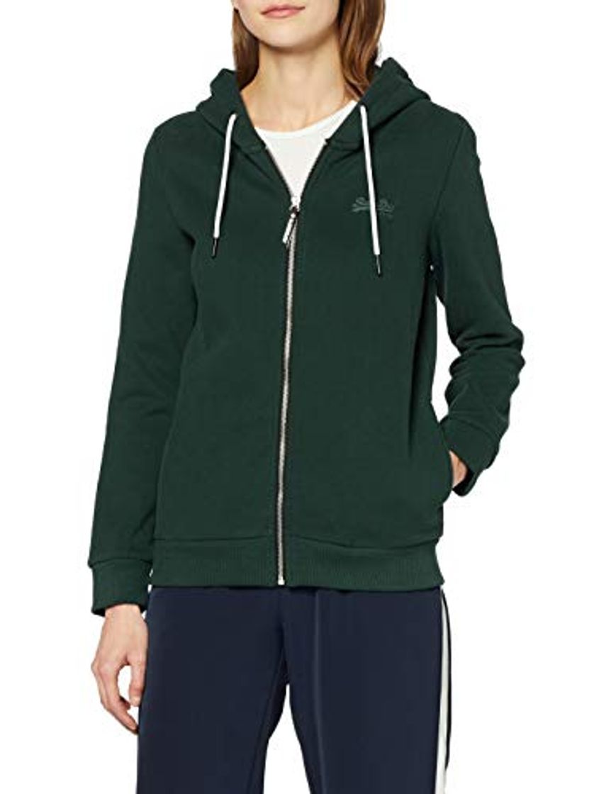 Fashion Superdry OL Elite Ziphood Capucha, Verde