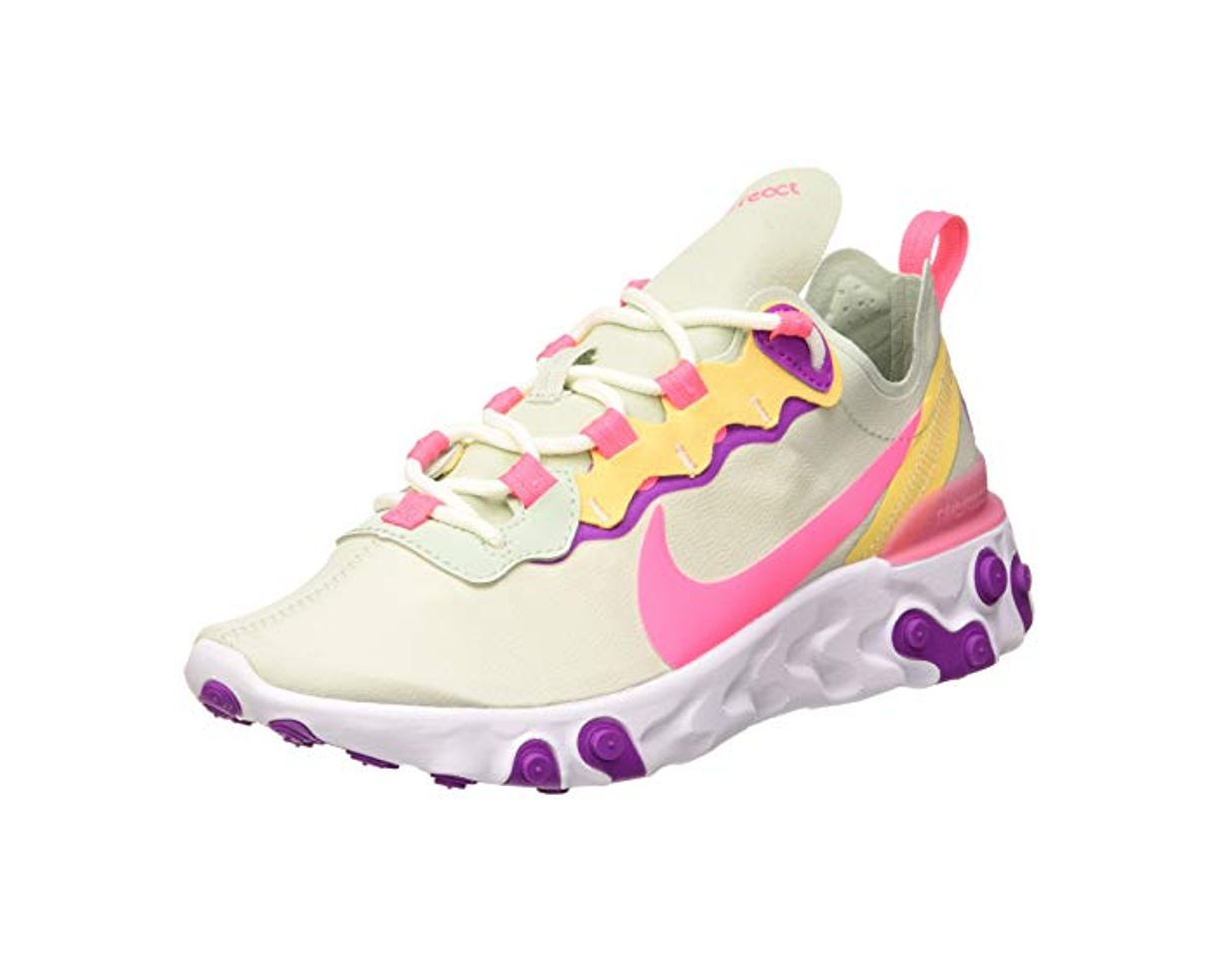 Moda Nike React Element 55 Women's Shoe, Zapatillas para Correr para Mujer, Pistachio