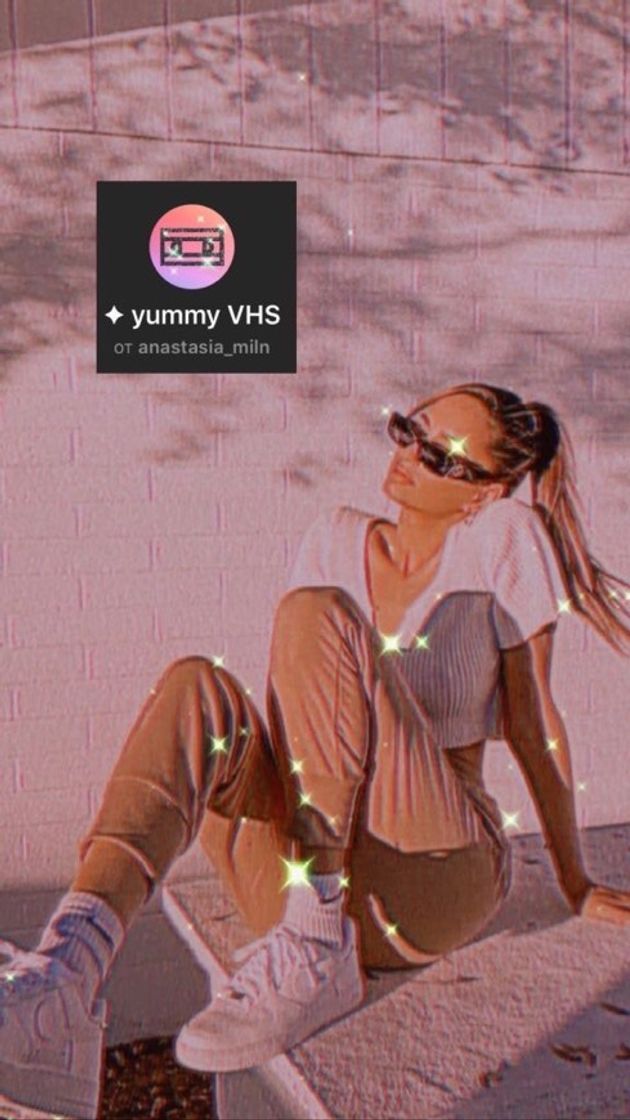 Fashion Filtro Instagram “yummy VHS”