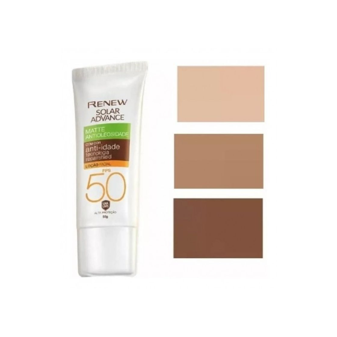 Product Protetor Solar Facial Renew Advance Matte com Cor Anti