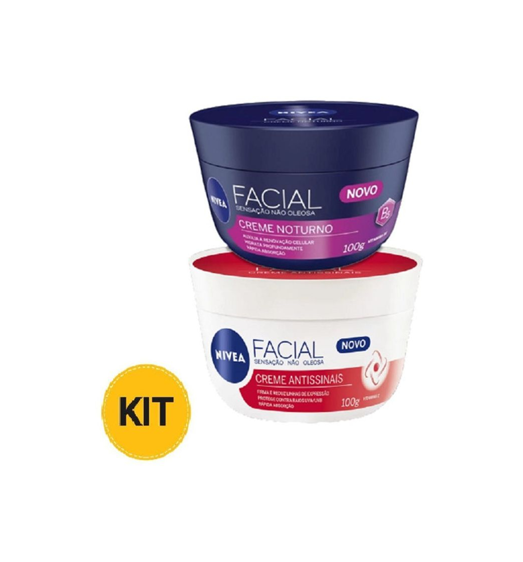 Product Kit Hidratante Anti Rugas Nivea Creme Noturno