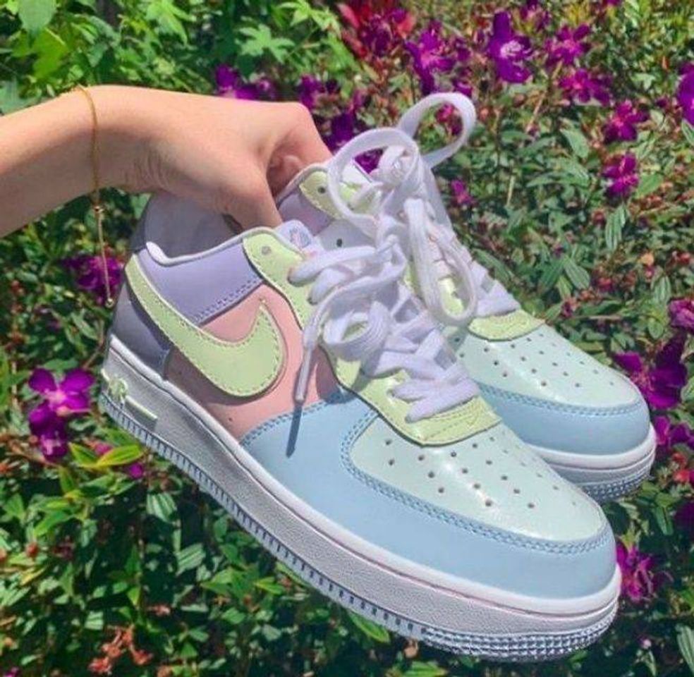 Moda Tênis Nike Pastel Multicolor