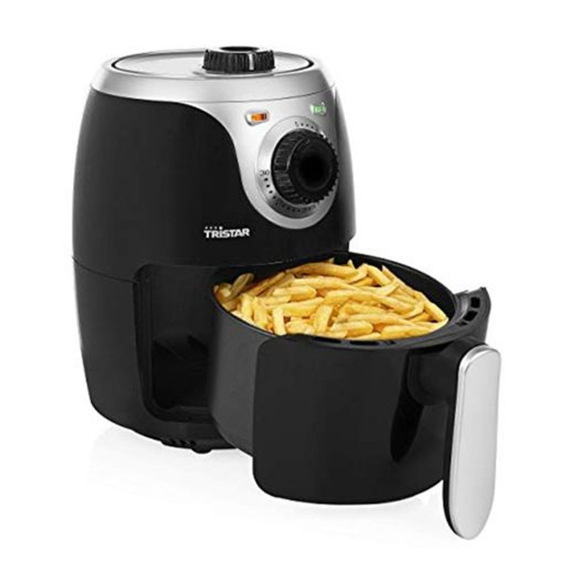 Social Tristar FR-6980 Freidora Crispy Mini - Freidora sin aceite de diseño compacto,
