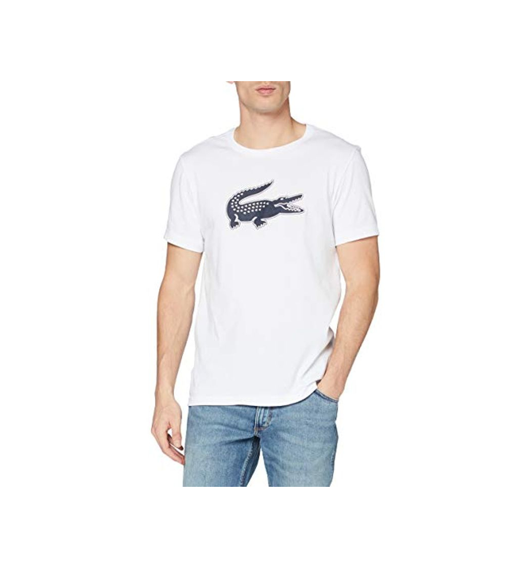 Moda Lacoste TH2042 Camiseta, Blanc