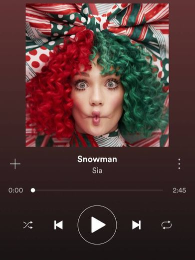 Snowman - Sia