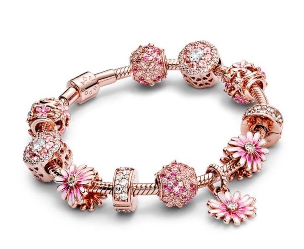 Moda Pulseira Pandora Rosa