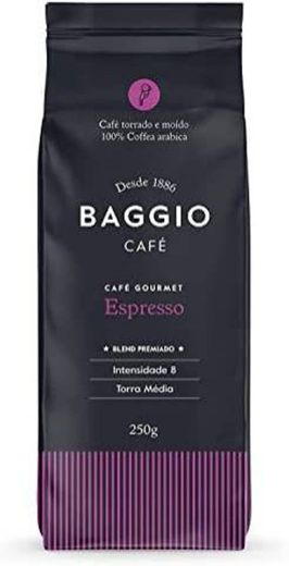 Café Torrado e Moído Gourmet Espresso Baggio Café 250g

