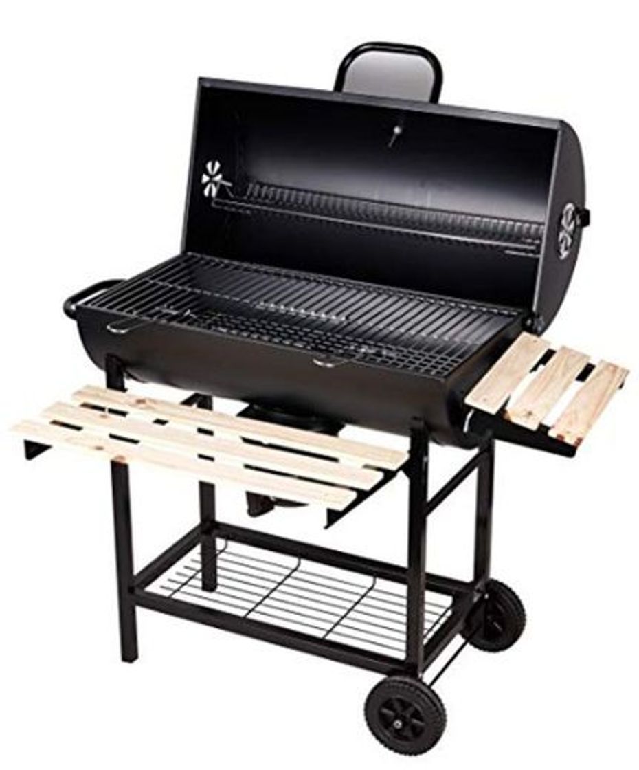 Producto SunJas Barbacoas de Carbón Parrilla con Ruedas para Jardín Exterior BBQ con