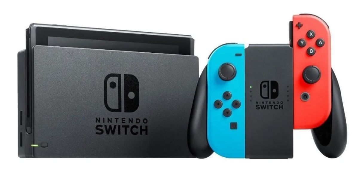 Product Nintendo Switch 32GB Standard cor vermelho-néon