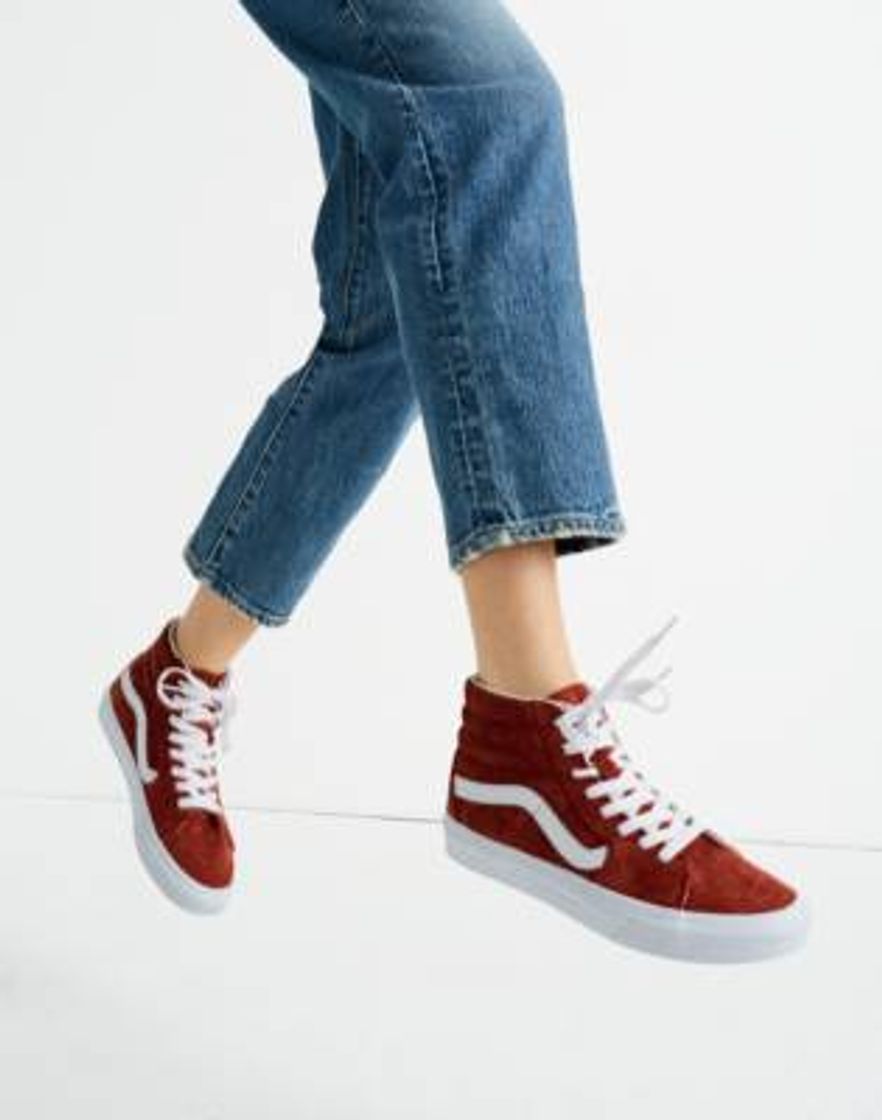 Fashion Vans Ua Sk8-hi (suede) brick 