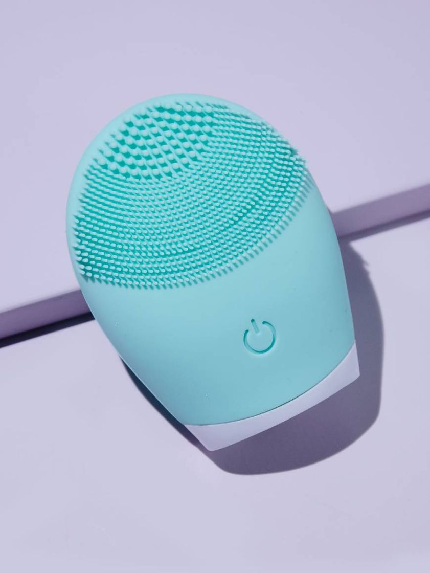Social Escova elétrica de silicone para limpeza facial 