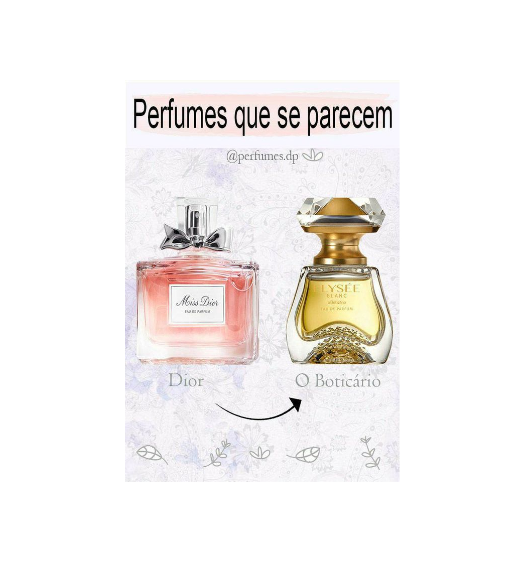 Producto Perfumes que se parecem 