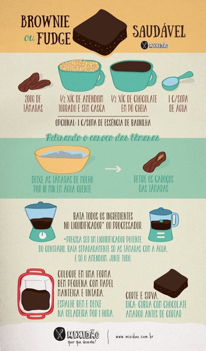 Social Brownie Saudável 