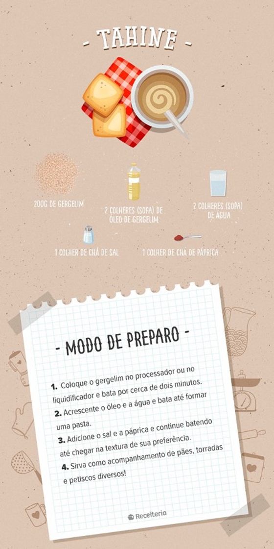 Social Tahine (pra comer com acompanhamentos)