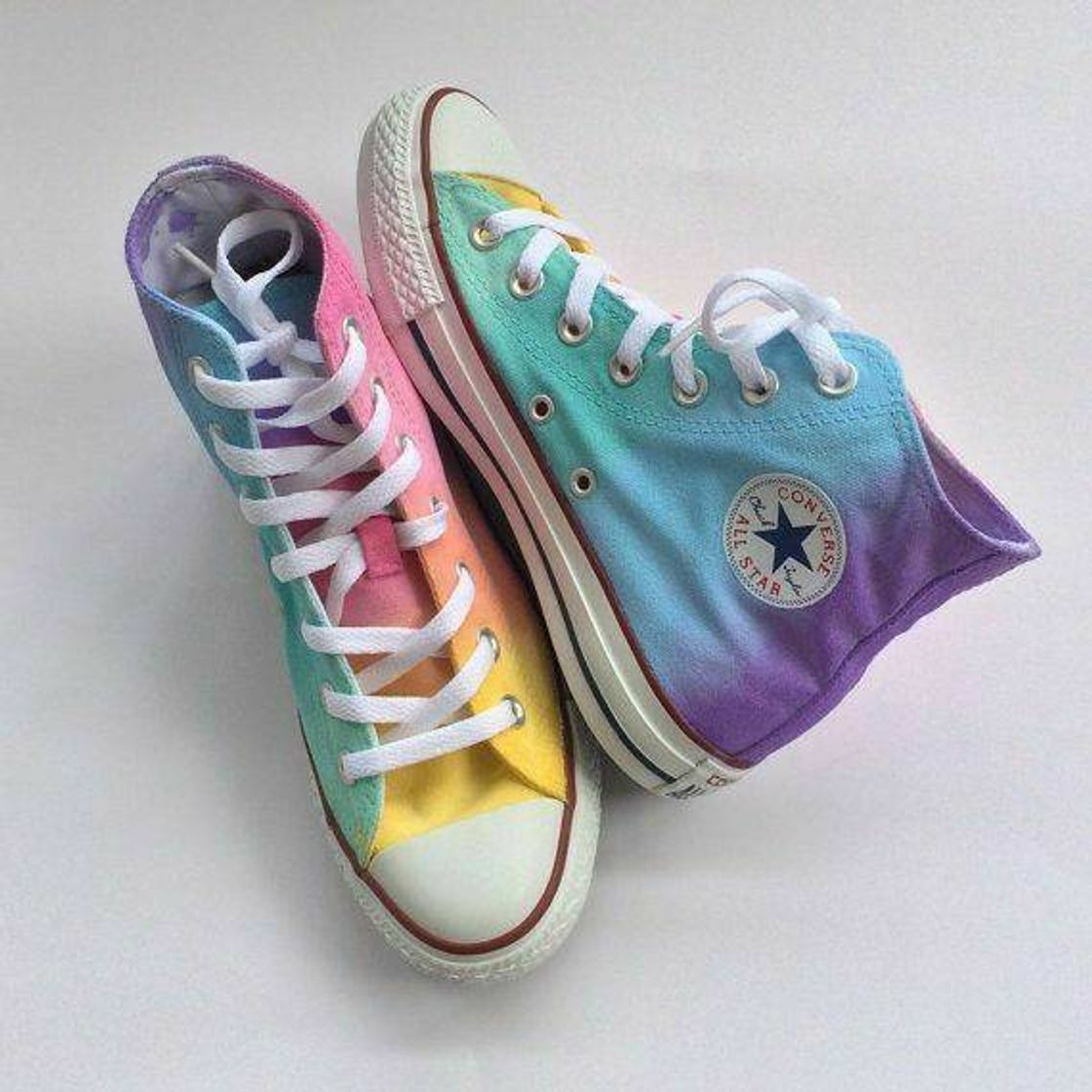 Moda All star tie dye