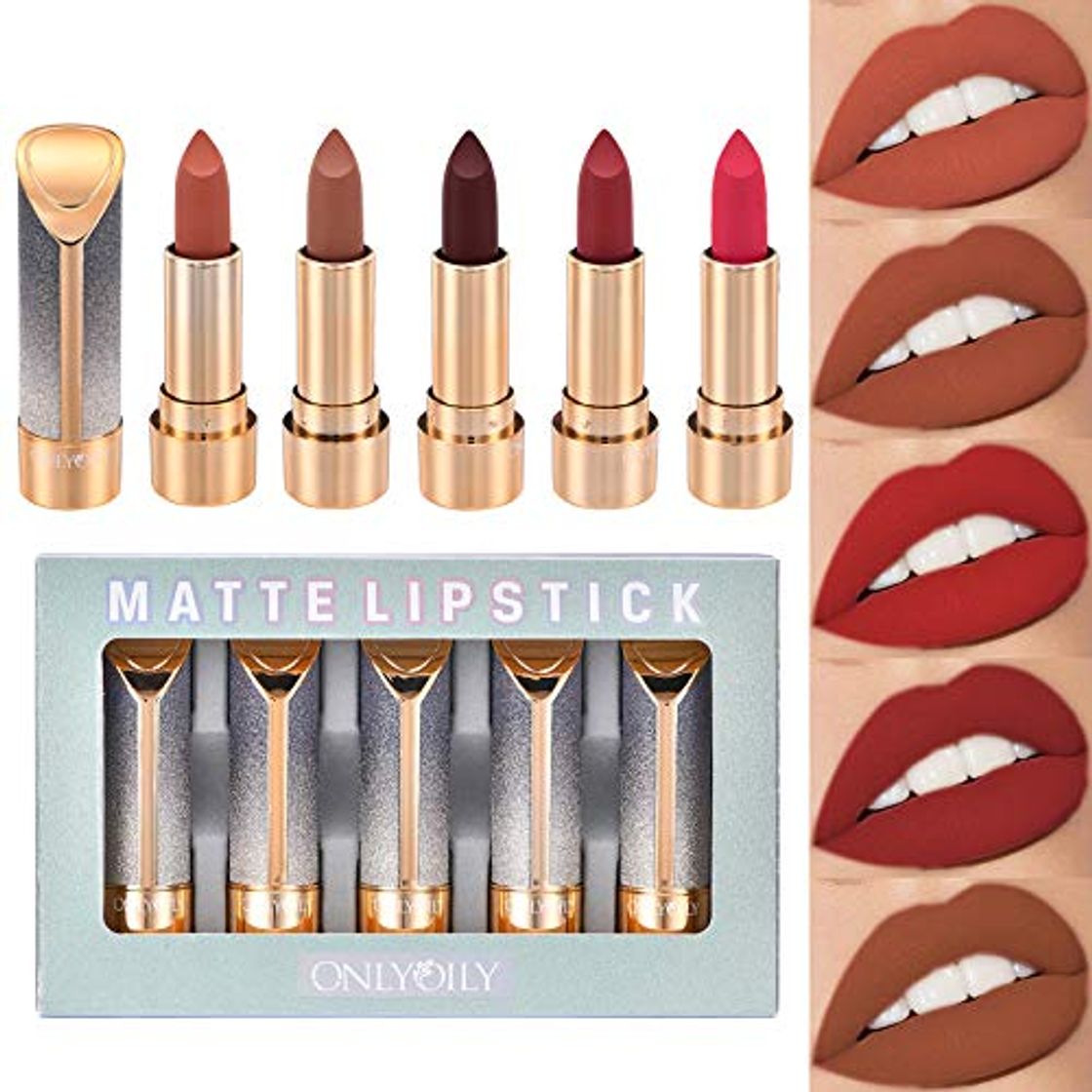 Social ONLYOILY Starry Matte Pintalabios - Color Sensational