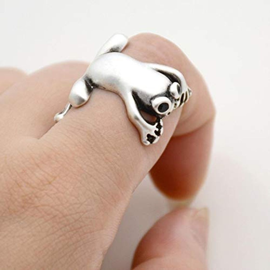 Social SALAN Hippie Frog Anillos De Animales para Mujeres Anel Prince Frog Toad Metal Wrap Anillo Anillo De Boda Hombres Grilfriend Fiesta Regalos