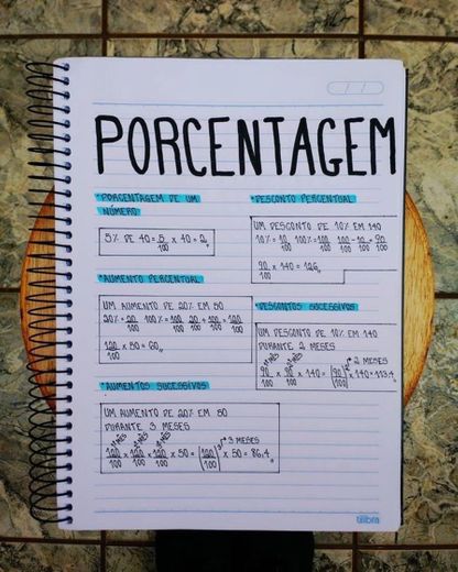 • porcentagem •