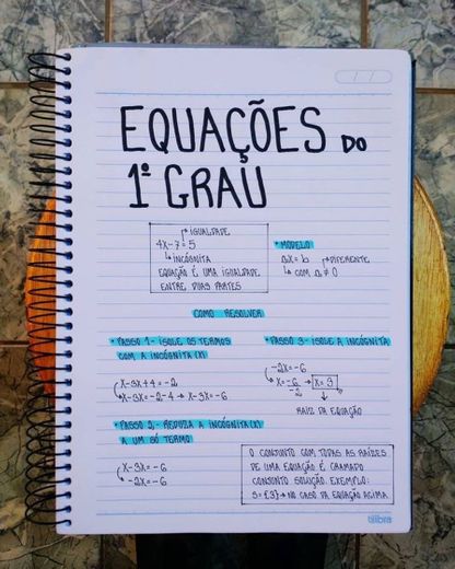 Equações do 1º grau