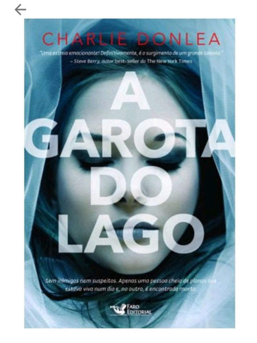 Libro Livro A garota do lago