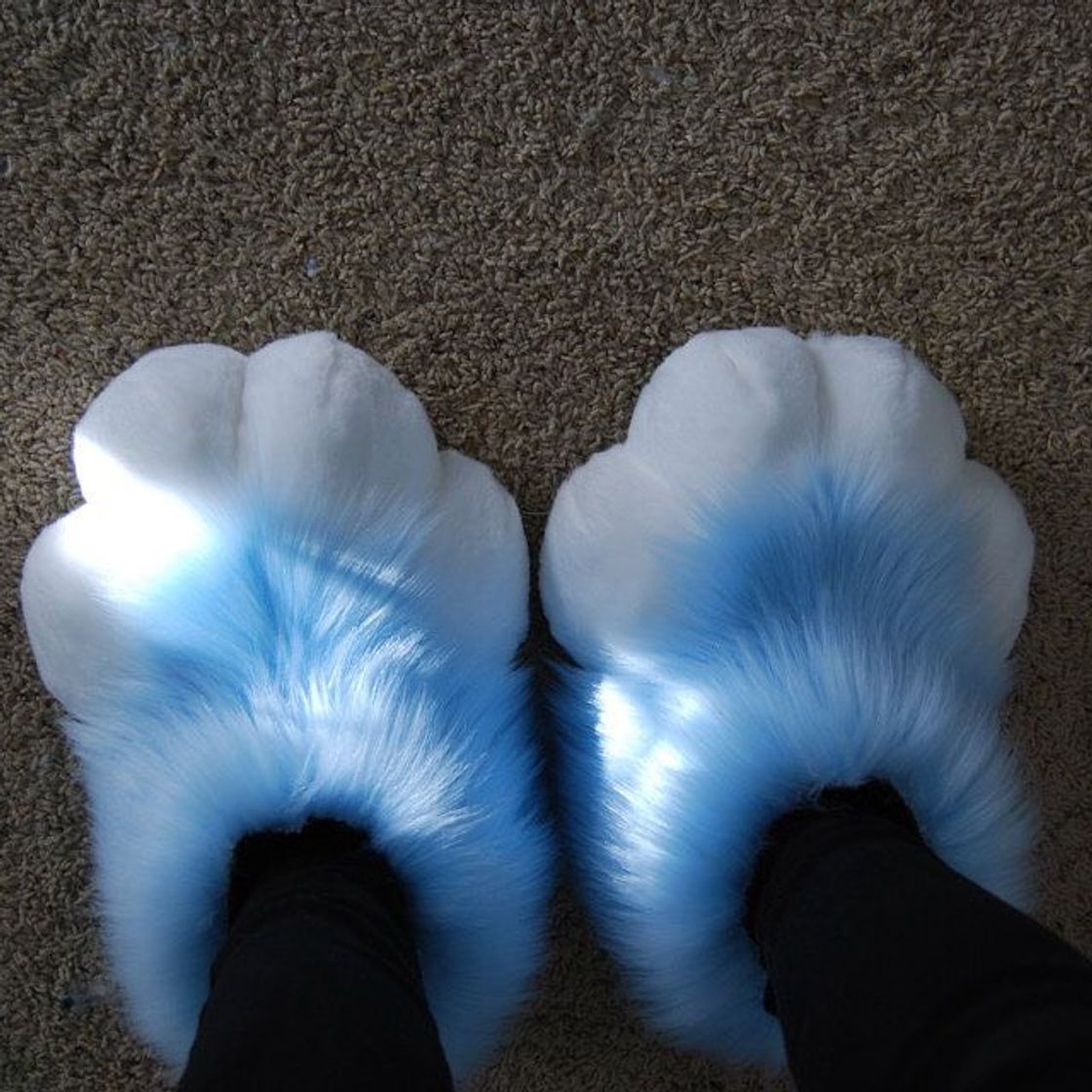 Pantufa em forma de patinhas!🐾