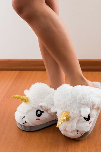 Pantufa de unicórnio 🦄 