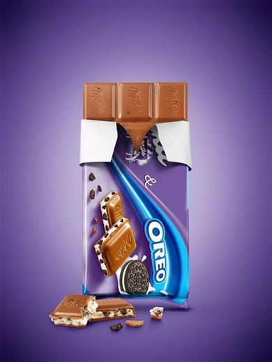 Milka ChocoSwing Chocolate con Leche Relleno de Galleta