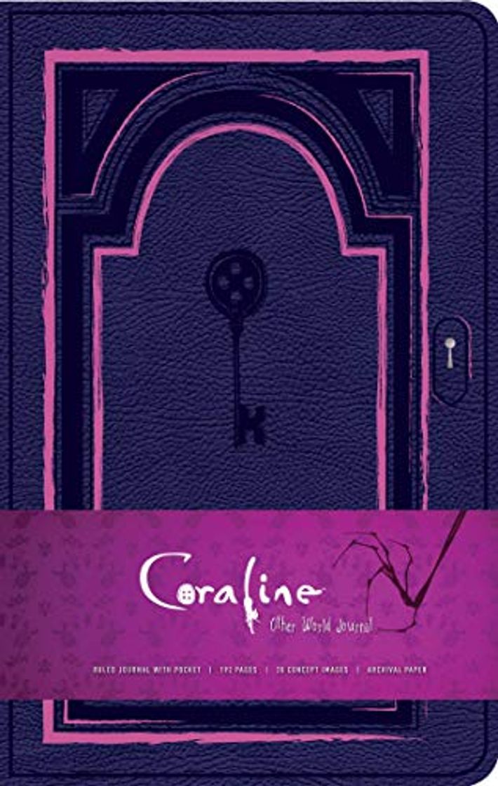 Libro Coraline Hardcover Ruled Journal