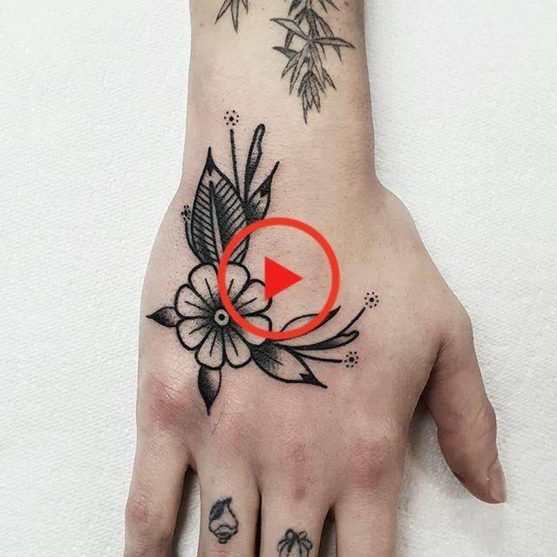 Fashion Tattoo floral