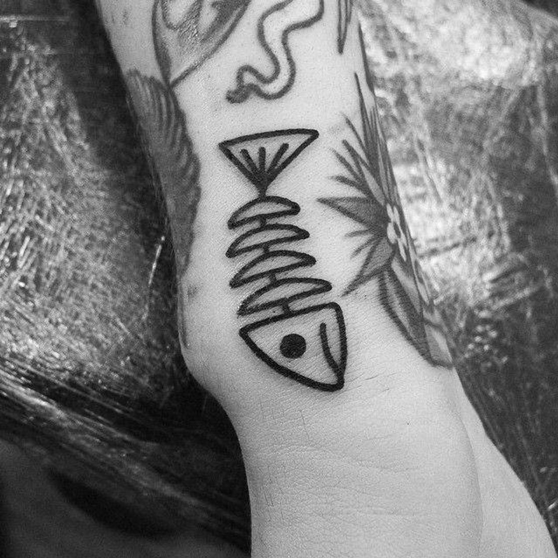 Moda Tattoo de peixe