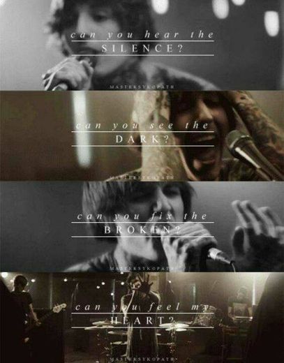 bring me the horizon [Can you fell my heart]