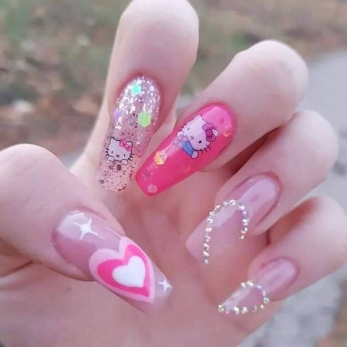 Fashion 🐱Hello Kitty Nails🐱