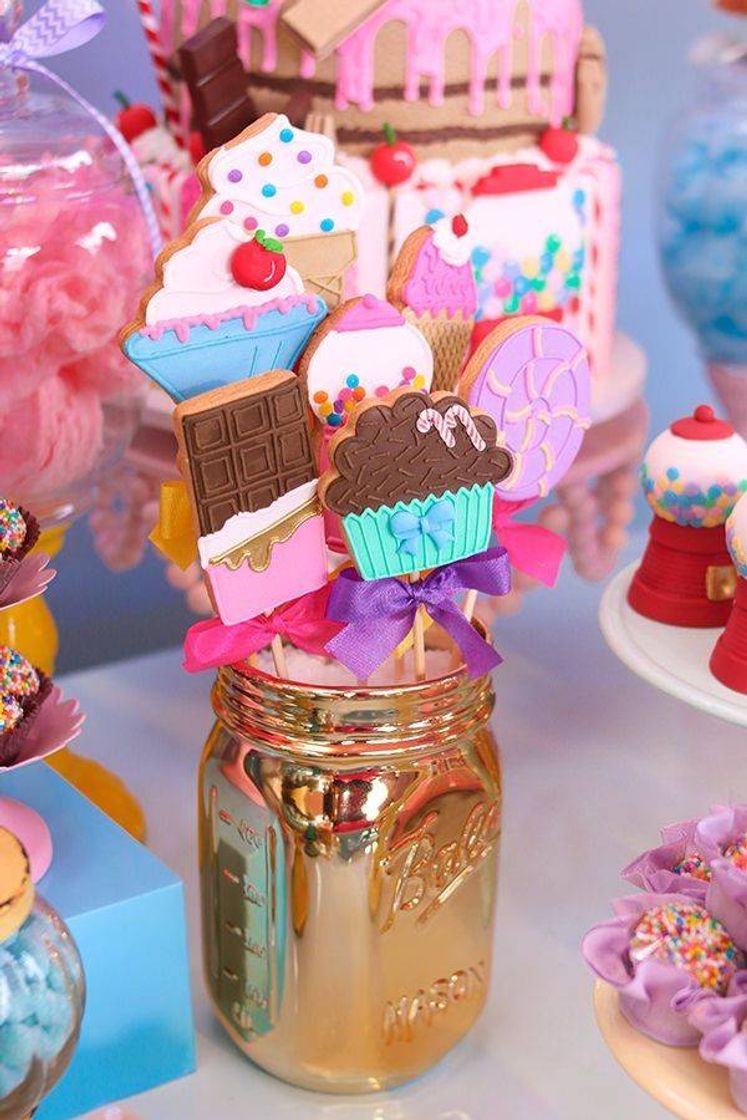 Social Bebida com doces