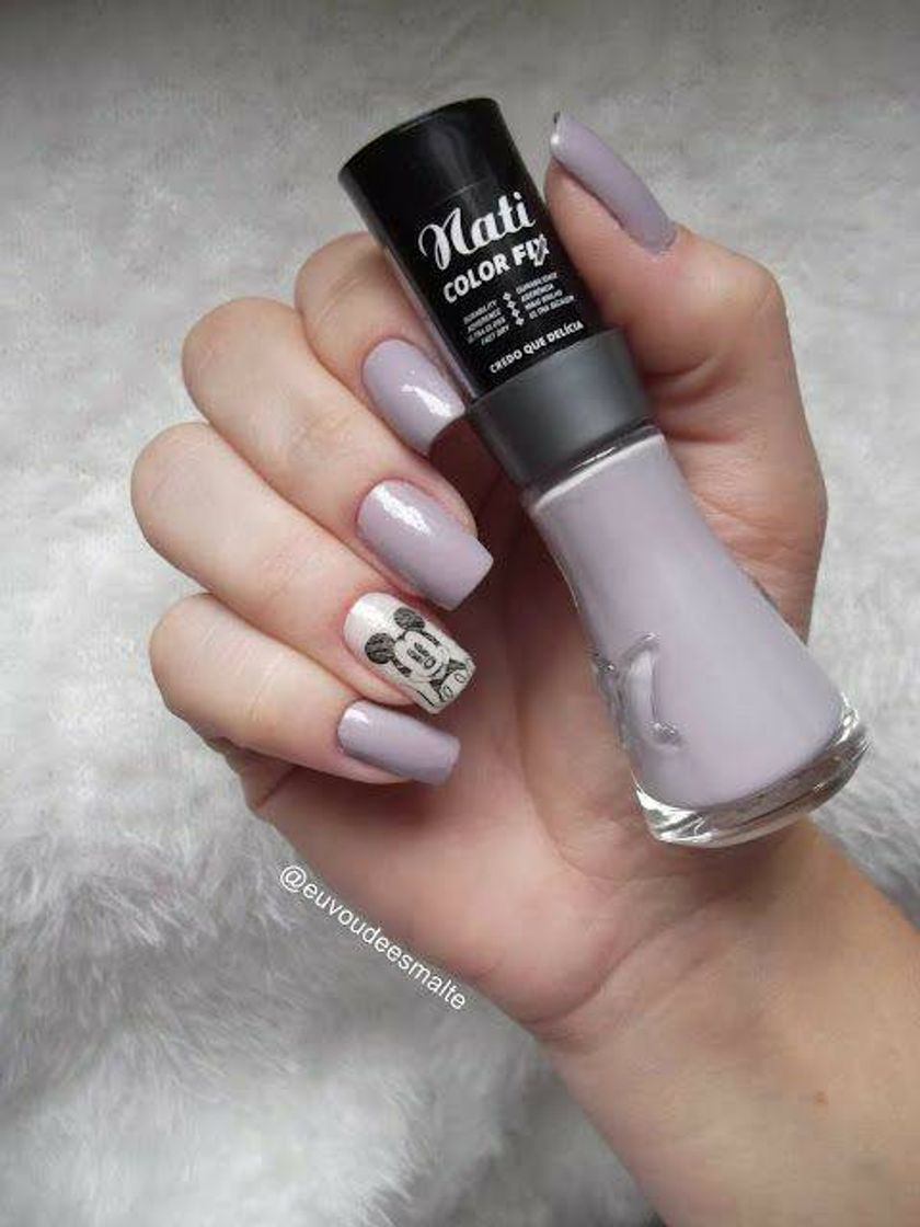 Moda Unhas Mickey