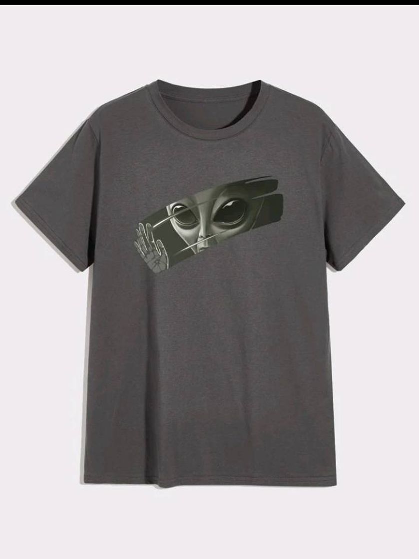 Fashion Camiseta alien SHEIN