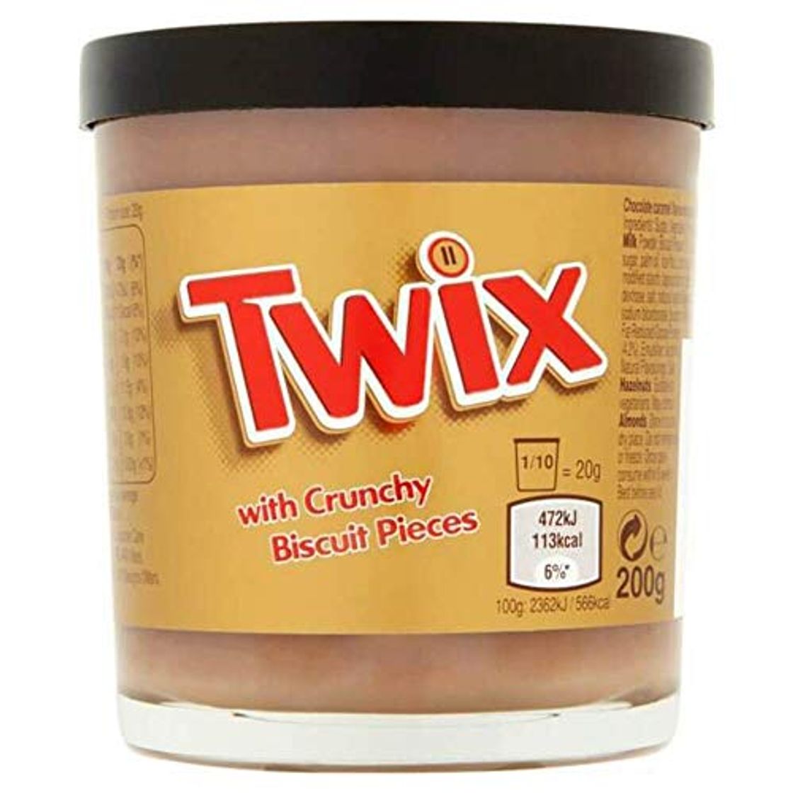 Productos Twix Pasta para Barrar Con Trozos de Galleta Crocantes