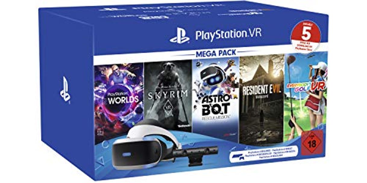 Productos Playstation VR Mega Pack 2, VR-Brille INKL. Camera