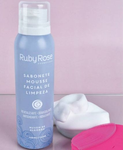 Sabonete mousse top, roby rose também 