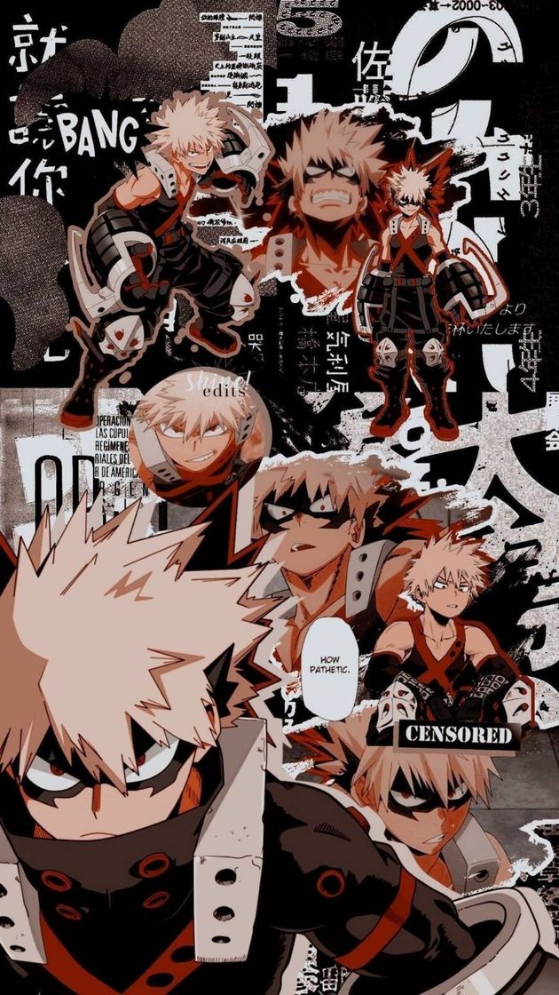 Fashion Wallpaper bakugou katsuki