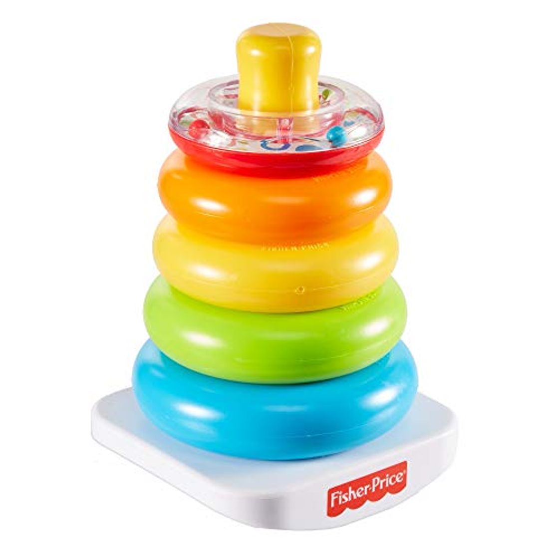 Product Fisher - Price Rock-a-Stack, juguete clásico de apilar aros para niños