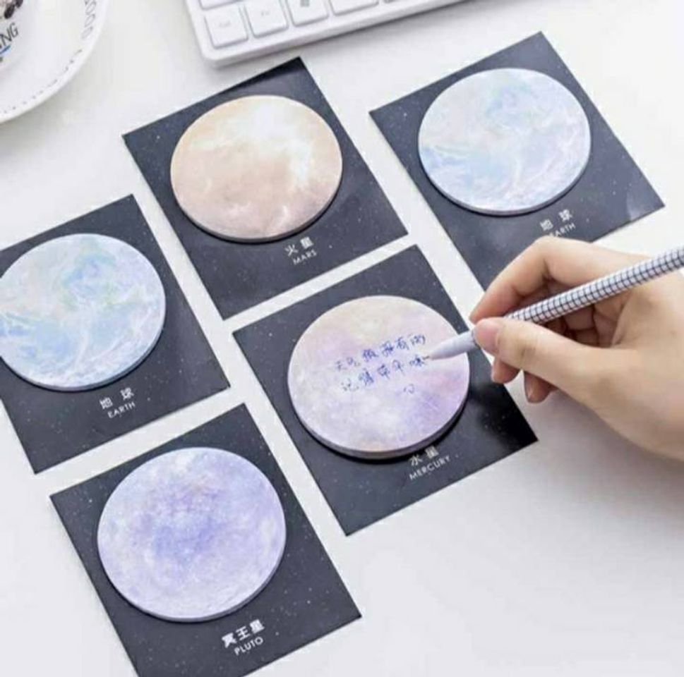 Moda Post-its de Planetas