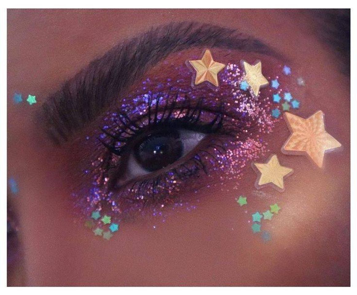 Moda Criative glitter makeup face