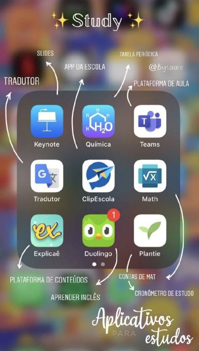 Moda apps para estudo