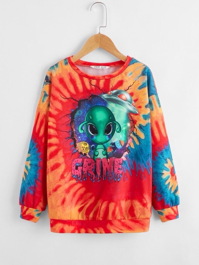 Fashion Moletom tie dye