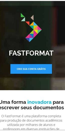 FastFormat - Formatação automática nas normas ABNT, APA ...