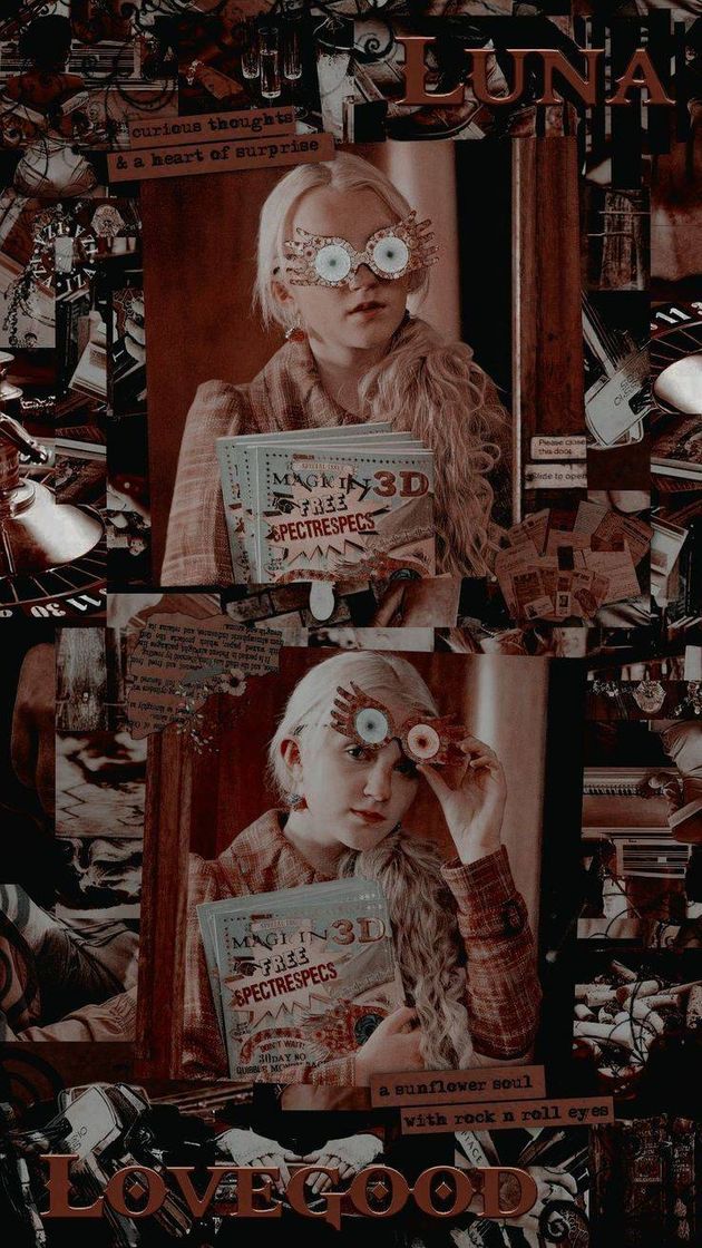 Fashion Wallpaper luna lovegood 💙🍮