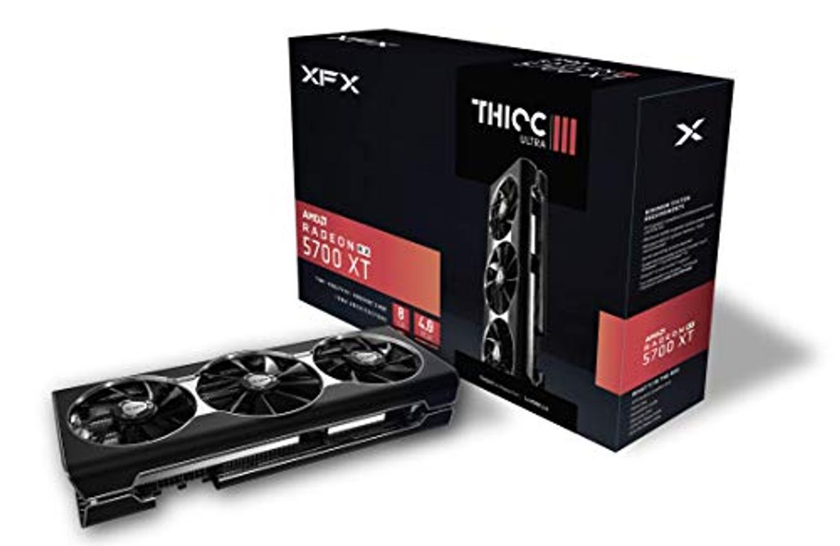 Products XFX RX 5700 XT Thicc III Ultra 8GB Boost Up to 2025MHz