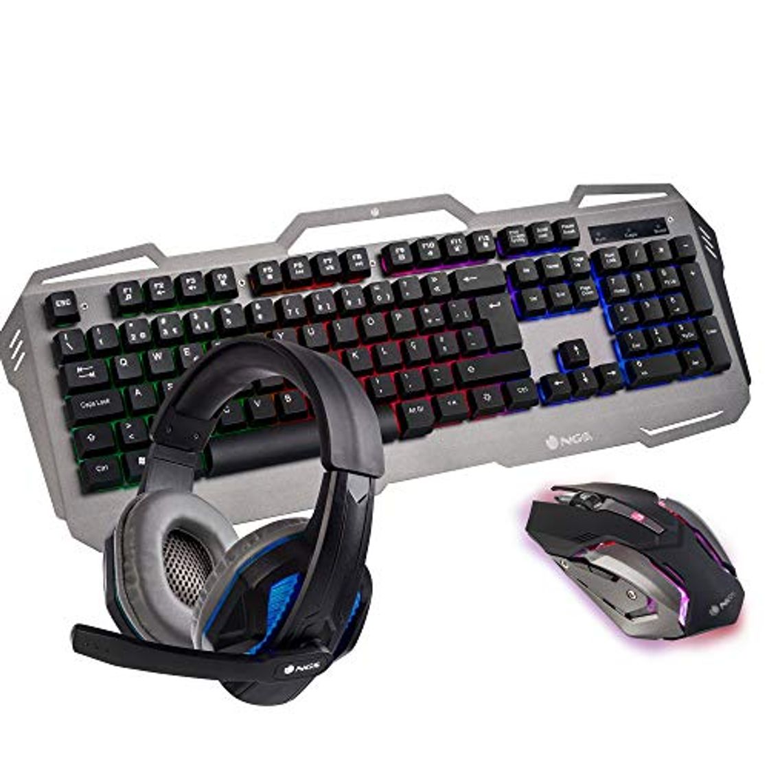 Electrónica NGS Kit Gaming GBX-1500 Teclado