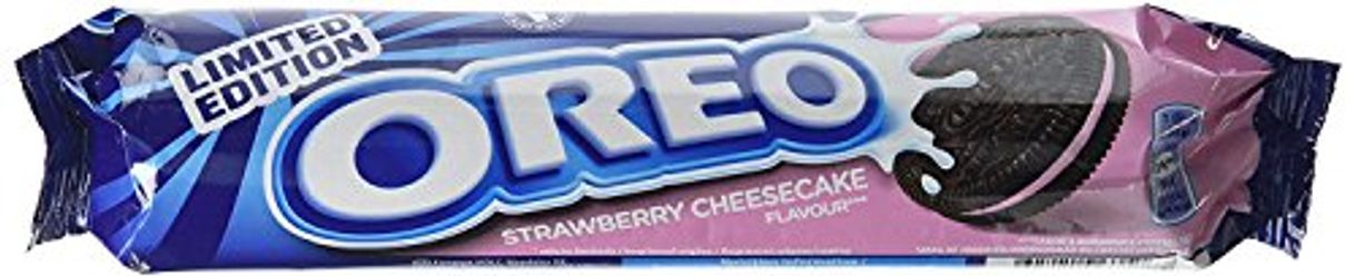 Product New Oreo Limited Edition Strawberry Cheesecake Flavour sabor a fresa 154g